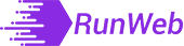 RunWeb header logo